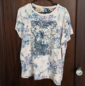 Torrid Wild Soul Vintage Cotton Crew Neck Tee Size 1X